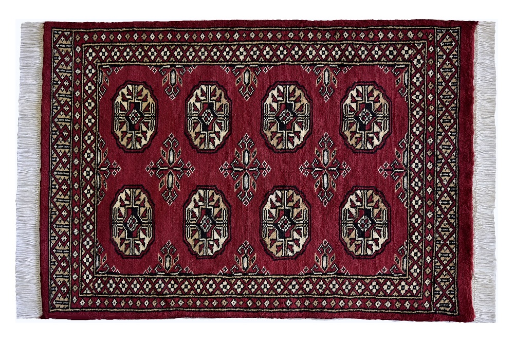 【期間限定特別セール】アフガニスタン絨毯　レア柄　手織り　ペルシャ　パキスタン アフガニスタンバザール